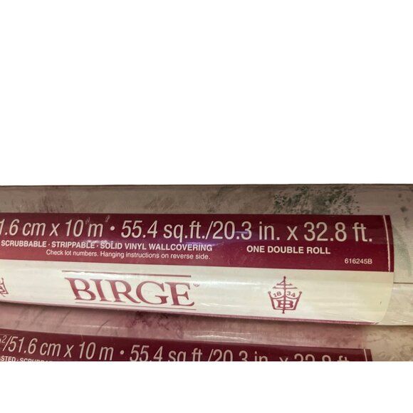 Vintage Birge Wallpaper 2 Bolts New Sealed Country Harvest Lot 24 830162 - Picture 6 of 14